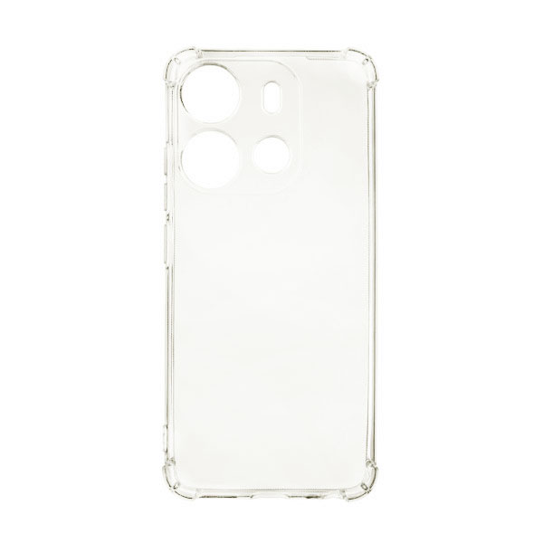 Original Silicon Case Tecno Spark Go 2023 Clear with Camera Lens