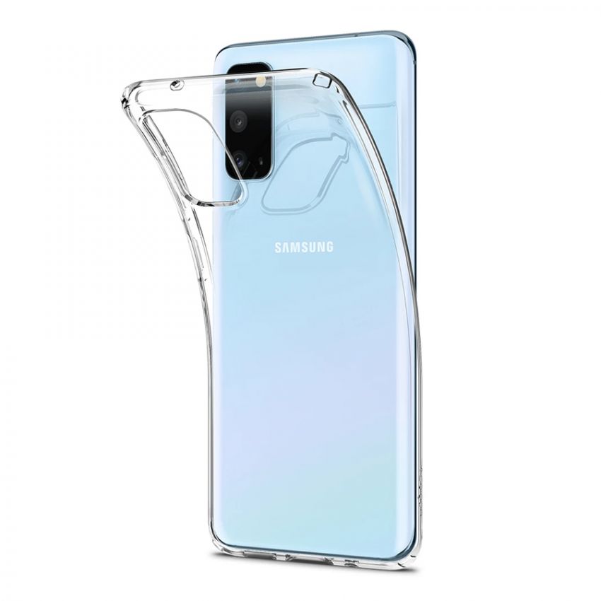 Чехол Spigen для Samsung S20/G980 Spigen Crystal Flex Clear