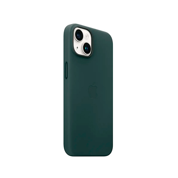 Чохол Apple iPhone 14 Leather Case with MagSafe Forest Green (MPP53)