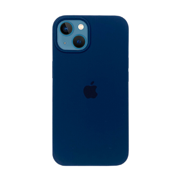 Чехол Soft Touch для Apple iPhone 13 Steel Blue