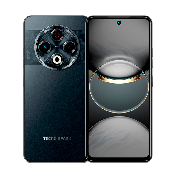 Смартфон Tecno Spark 30 (KL6) 8/128 GB Dual Sim Stellar Shadow (4894947047862)