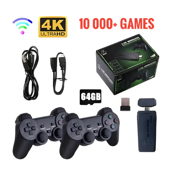 Игровая приставка NEUE M8 (64Gb 10000 Games) Black