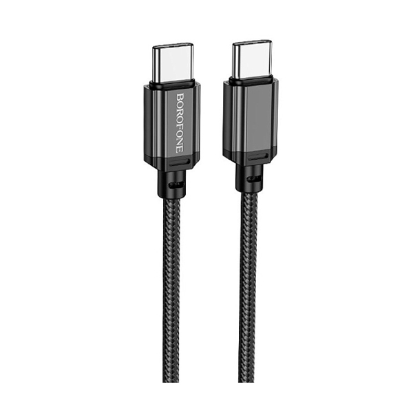 Кабель Borofone BX87 Sharp USB Type-C Type-C 3A 60W 1m Black (BX87CCB)