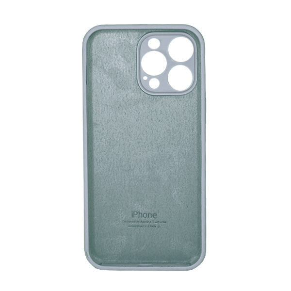 Чехол Soft Touch для Apple iPhone 15 Pro Max Sierra Blue with Camera Lens Protection