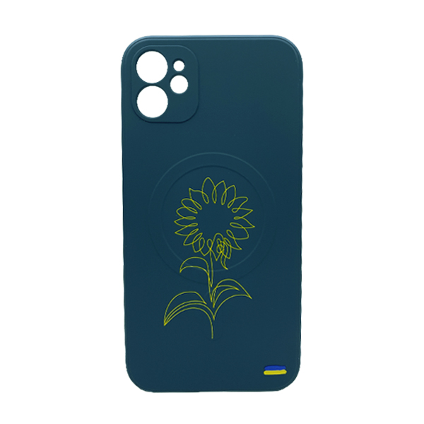 Чехол Wave Ukraine Edition Case для Apple iPhone 12 with MagSafe Sunflower