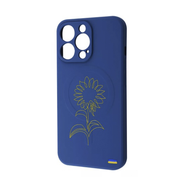 Чехол Wave Ukraine Edition Case для Apple iPhone 13 Pro with MagSafe Sunflower