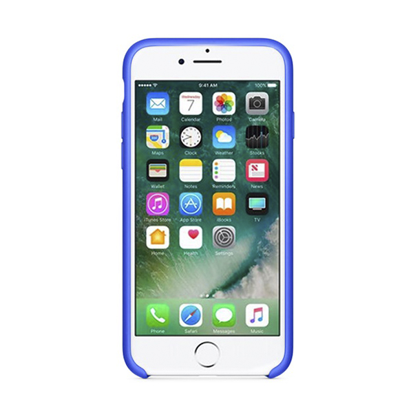 Чехол Soft Touch для Apple iPhone 7/8/SE 2020/SE 2022 Surf Blue