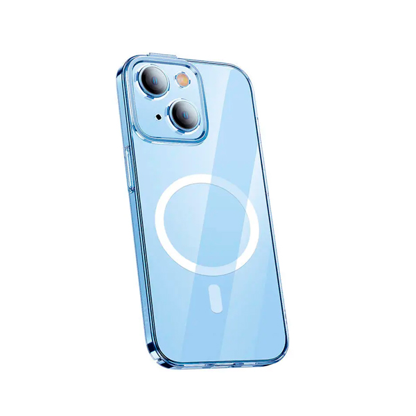 Чохол Baseus Crystal  Case for iPhone 14 with MagSafe Transparent with Camera Lens