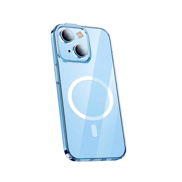 Чохол Baseus Crystal  Case for iPhone 14 Plus with MagSafe Transparent with Camera Lens