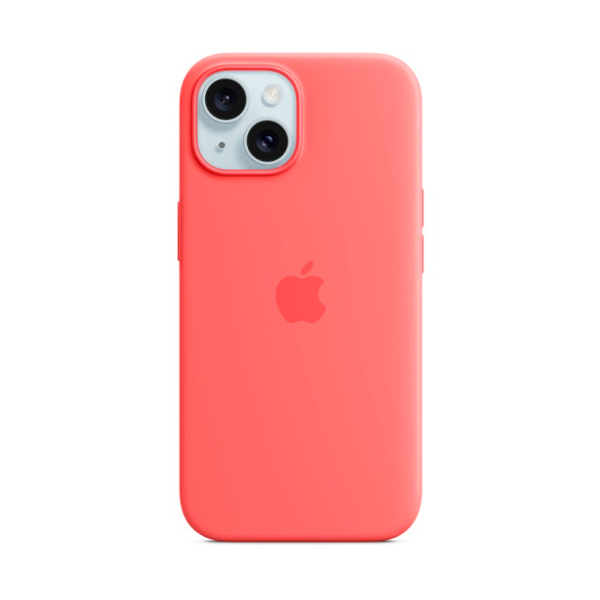 Чохол Apple iPhone 15 Plus Silicone Case with MagSafe Guava (MT163)