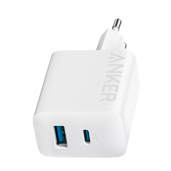 СЗУ Anker PowerPort 312 20W PD3.0, PIQ3.0, QC3.0 White + Type-C to Type-C (B2348G21)