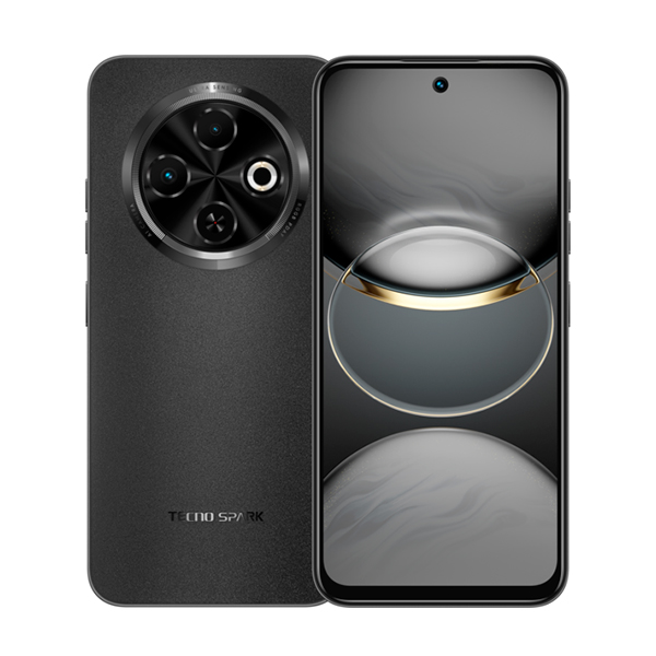 Смартфон Tecno Spark 30с (KL5n) 6/128 GB Dual Sim Orbit Black (4894947051753)
