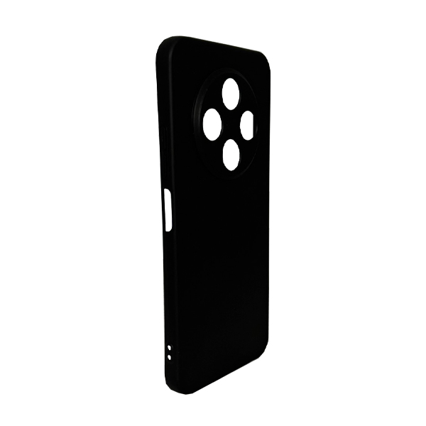 Чохол Original Silicon Case Tecno Spark 30C Black with Camera Lens