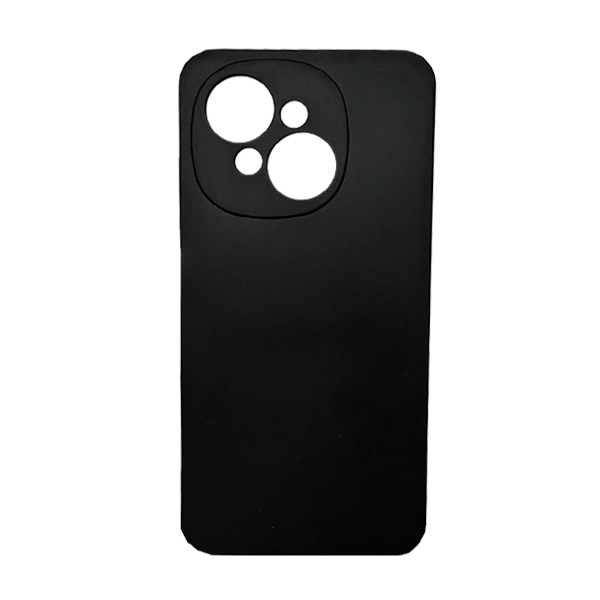 Original Silicon Case Tecno Spark Go 1 Black with Camera Lens