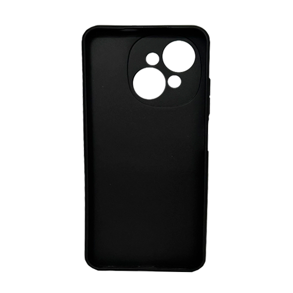 Original Silicon Case Tecno Spark Go 1 Black with Camera Lens