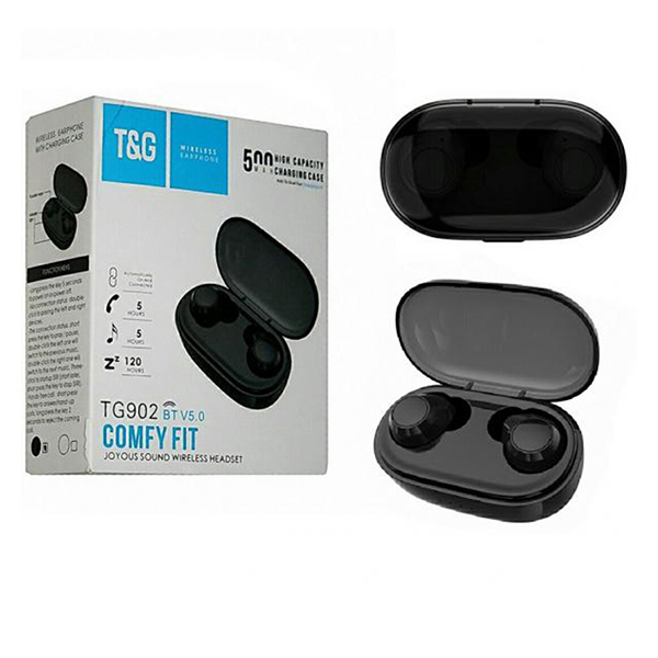 Bluetooth Наушники TG902 TWS Black