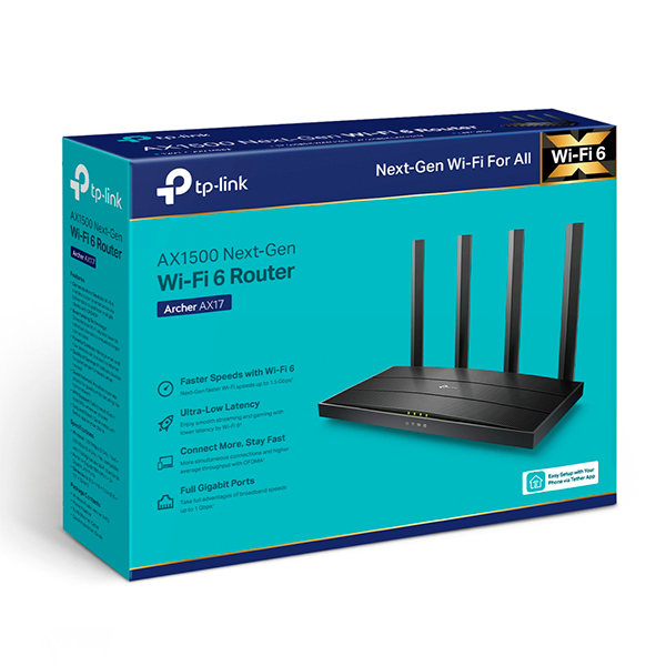 Wi-Fi роутер TP-LINK Archer AX17