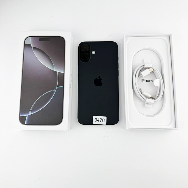 Apple iPhone 16 Plus 128GB Black Titanium (e-Sim) Б/У №3476 (Стан 9/10)