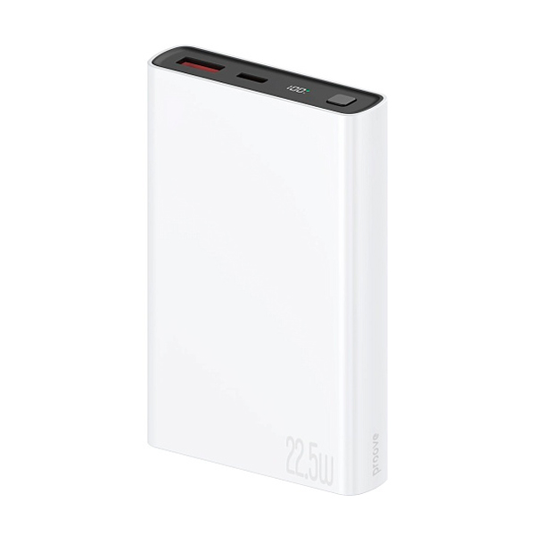 Зовнішній акумулятор Proove Hyper Flux Plus 10000mAh 22.5W White (PBF122120002)