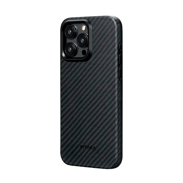 Чехол Pitaka iPhone 15 Pro Max Case with MagSafe Black/Grey (KI1501PMP)