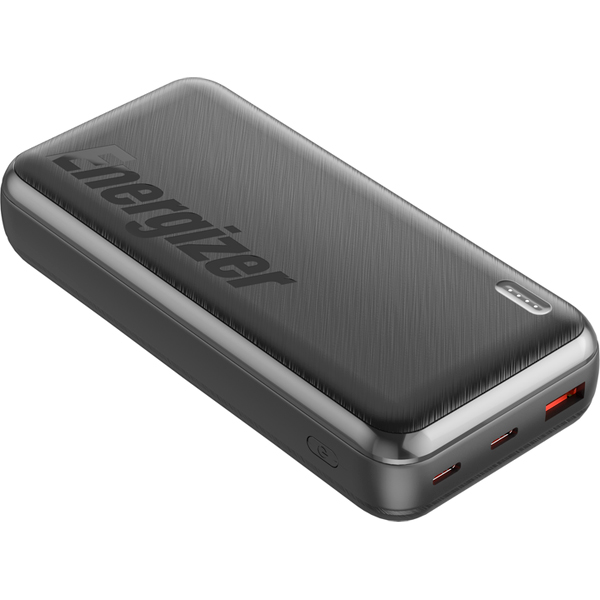 Зовнішній акумулятор Energizer 20000mAh 22.5W Black (UE20055PQ)