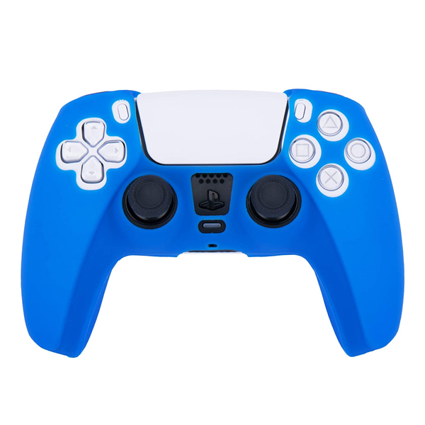 Силиконовый чехол для джойстика Sony PlayStation PS5 Type 3 Dobe Blue