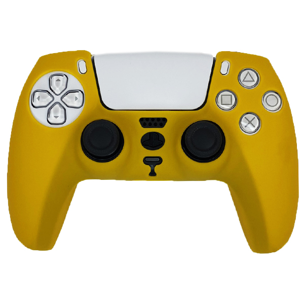Силіконовий чохол для джойстика Sony PlayStation PS5 Type 7 Yellow тех.пак