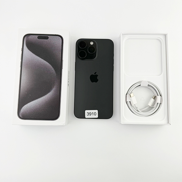 Apple iPhone 15 Pro Max 256GB Black Titanium Б/У №3910 (Стан 9/10)