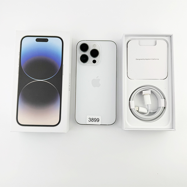 Apple iPhone 14 Pro 128GB Silver Б/У №3899 (Стан 8/10)