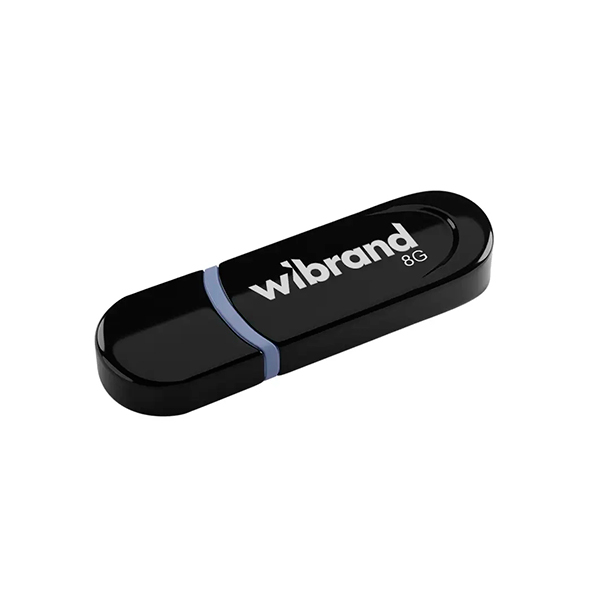 Флешка Wibrand 8GB Panther USB 2.0 Black (WI2.0/PA8P2B)