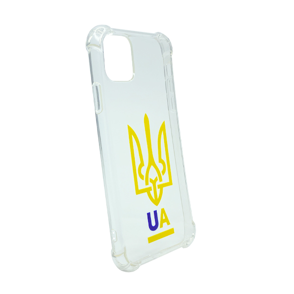 Чехол Wave We are Ukraine Case iPhone 11 Pro Max Clear U&A