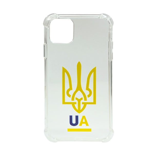 Чехол Wave We are Ukraine Case iPhone 11 Pro Max Clear U&A