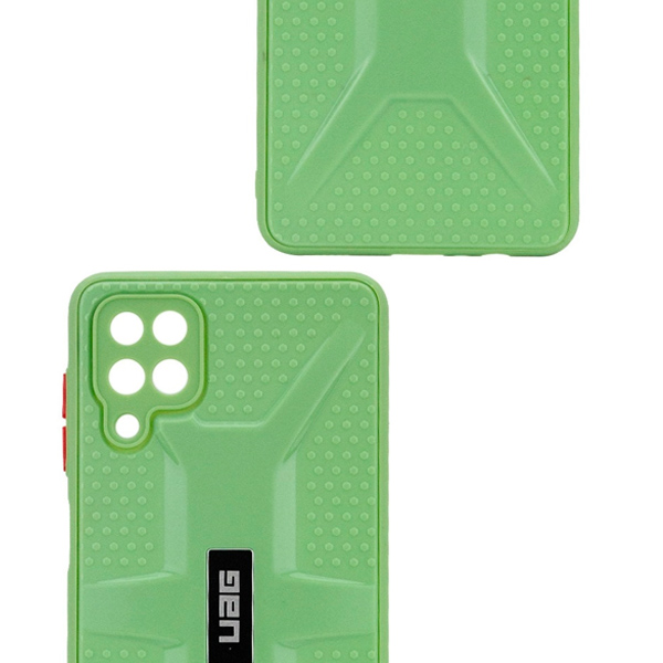 Чехол UAG для Samsung A12-2021/A125 TPU+PC Green (Копия)