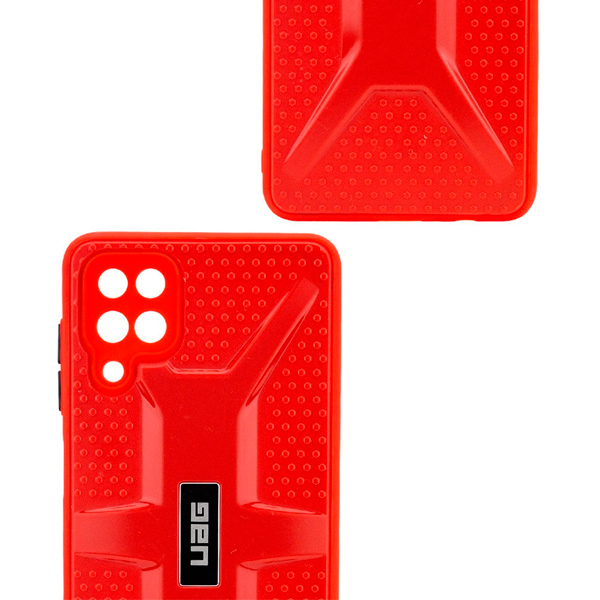 Чехол UAG для Samsung A12-2021/A125 TPU+PC Red (Копия)