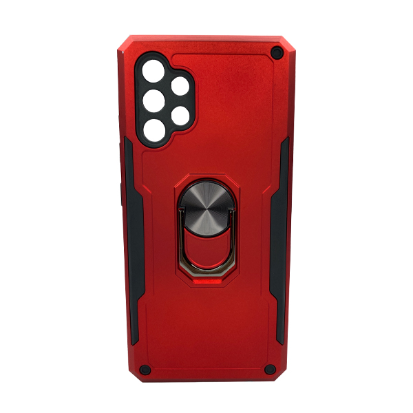 Чохол Armor Antishock Case для Samsung A32-2021/A325 with Ring Red