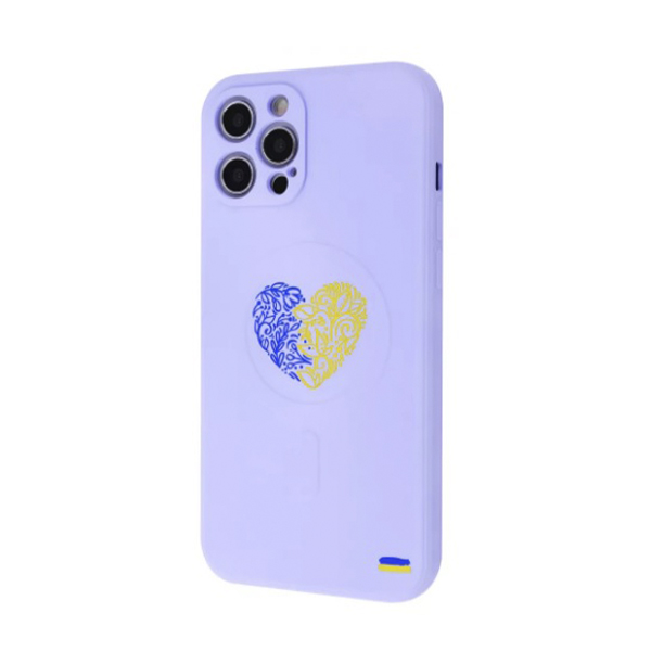 Чохол Wave Ukraine Edition Case для Apple iPhone 12 Pro Max with MagSafe Ukraine Heart