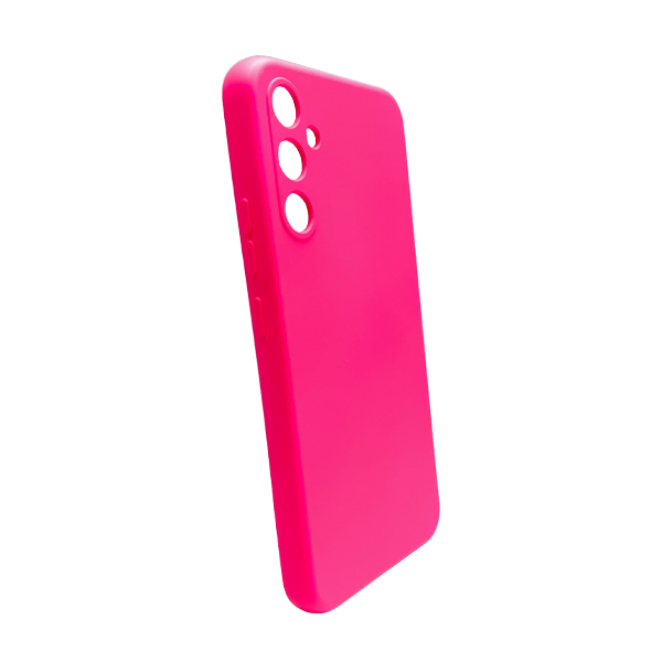 Чехол Original Soft Touch Case for Samsung A14-A145 Ultra Pink with Camera Lens