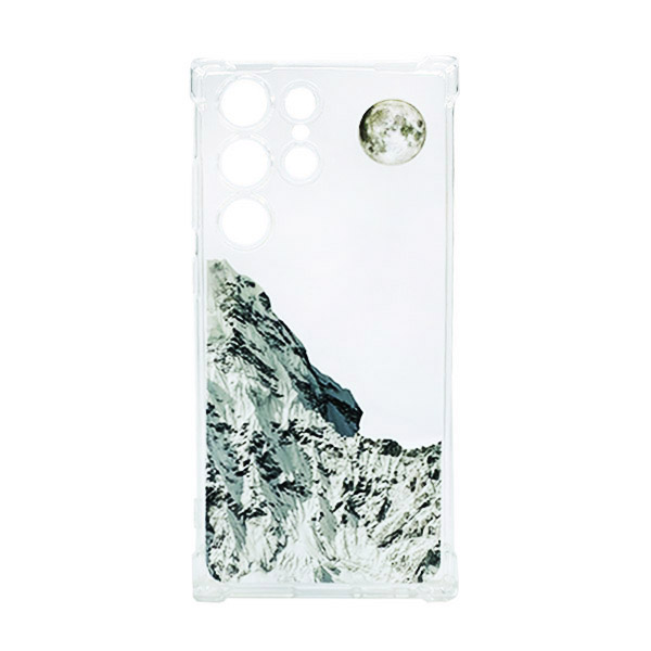 Чохол Wave Above Case для Samsung S23 Ultra/S918 Clear Frozen with Camera Lens