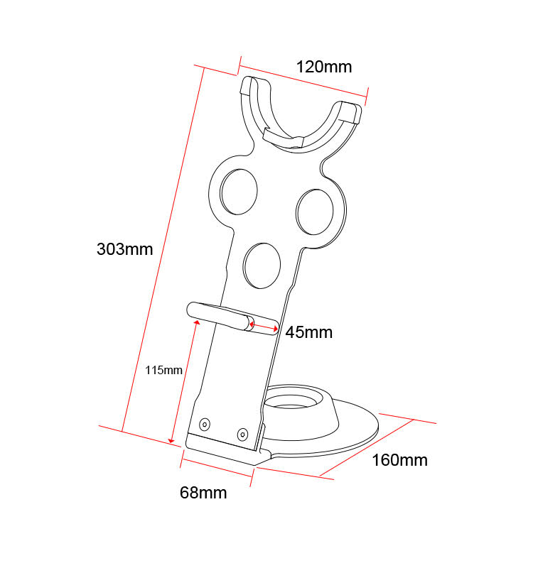 Підставка для фену Dyson (FC-T05) White