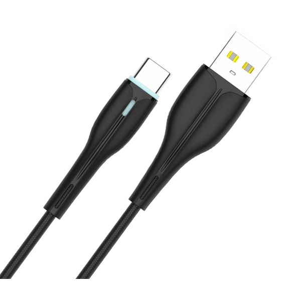 Кабель SkyDolphin S48T USB to USB Type-C 1m Black (USB-000424)