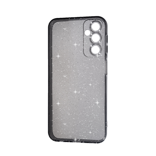 Чехол Silicon Shiny Case Samsung A15/A156 Glitter Clear/Black