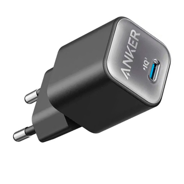 МЗП Anker PowerPort 511 Nano III GaN 30W 1xUSB-C PIQ3.0 Black (A2147)