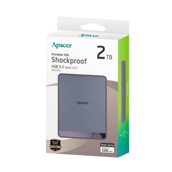 SSD накопичувач Apacer AS724 2 TB Mauve (AP2TBAS724M-1)