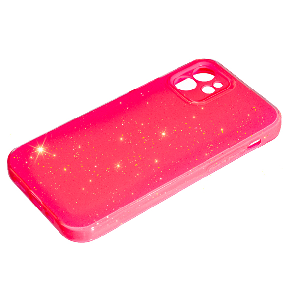 Чехол Silicon Shiny Case iPhone 11 Glitter Ultra Pink