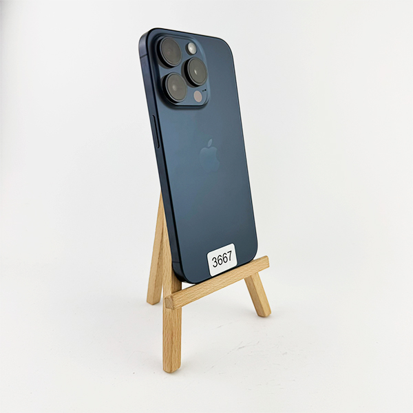 Apple iPhone 15 Pro 256GB Blue Titanium Б/У №3667 (Стан 8/10)