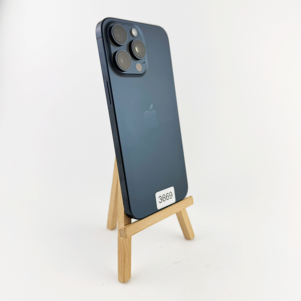 Apple iPhone 15 Pro Max 256GB Blue Titanium Б/У №3669 (Стан 8/10)