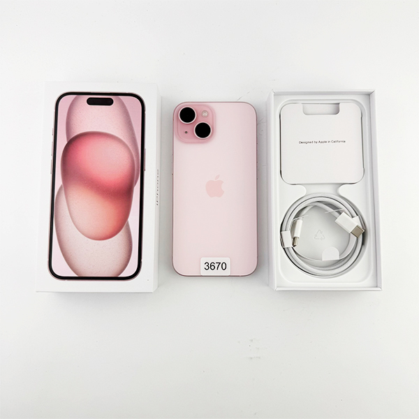 Apple iPhone 15 256GB Pink Б/У №3670 (Стан 9/10)