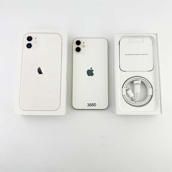 Apple iPhone 11 128GB White Б/У №3680 (Стан 8/10)