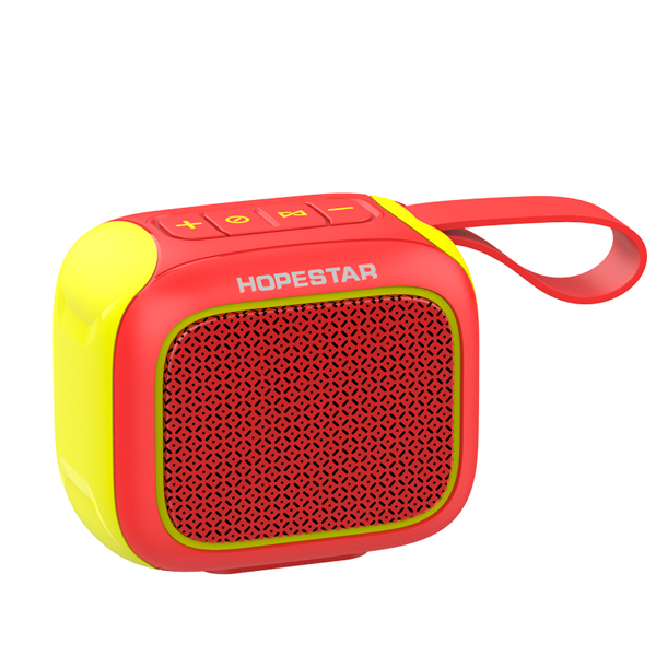 Портативна Bluetooth колонка Hopestar A22 Red/Yellow