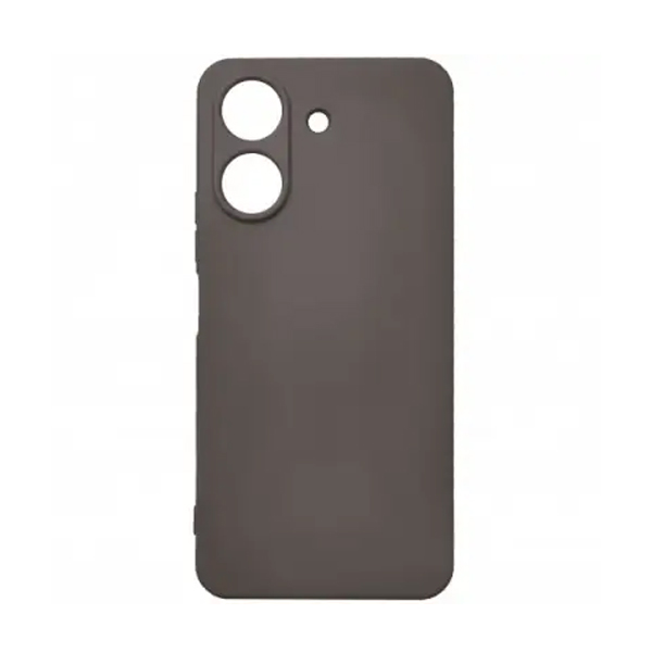 Чехол Original Soft Touch Case for Xiaomi Redmi 13C/Poco C65 Grey with Camera Lens